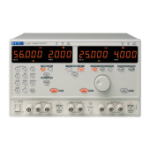 Aim-TTi QL564T SII лабораторний блок живлення 3-Output, 2 х (0-56V, 0-2A або 0-25V, 0-4A) plus 1-6V, 3A, 242W