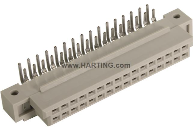 Harting 09 27 232 6801 роз'єм, DIN 41612, Type 2Q, 32 Contacts, Receptacle, 2.54 mm, 2 Row, a+b