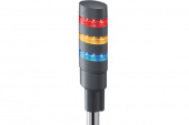 IDEC LD6A-3PQB-RYS світлова колона, LED, Red, Yellow, Blue, 24V AC/DC