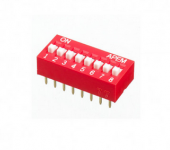 Apem NDS-10-V DIP перемикач, -40 °C to +85 °C, 100 mA 50 VDC, 10 way, RoHS compliance