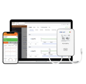 4G+Wi-Fi&nbsp;багаторазовий двоканальний даталогер температури Elitech RCW-360Pro-TDE