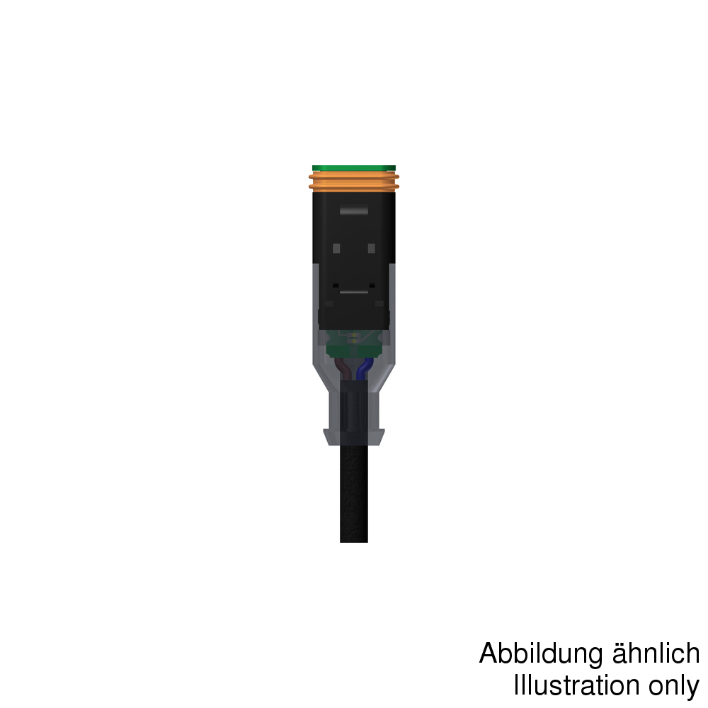 Conec 55-00376 кабельна збірка з індикацією, Socket, 2-pos, Deutsch DT, 2m