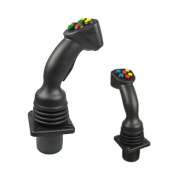 Apem серія джойстиків CJ Series, 1-2 axes, Hall Effect, CAN output, USB output, IP67