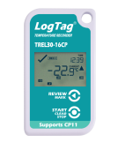 LogTag TREL30-16CP реєстратор температури з зовнішнім сенсором, -80 до +40 °C, Multi-Use, LCD, IP61