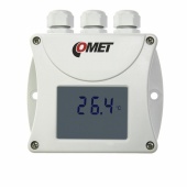 Comet T4411 датчик температури, -200 to +600 °C, RS485, Pt1000, LCD, IP65
