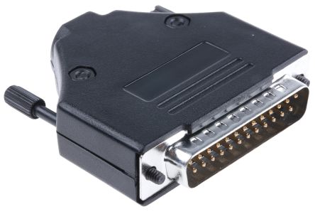 MH Connectors MHDTPPK25-DB25P-K  D-SUB роз'єм з кожухом, 25 Way, Plug