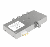 JFW 50S-2144 РЧ твердотільний перемикач, 1P4T, 50 Ohms, 20 MHz - 8400 MHz, TTL, SMA 