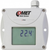 Comet T4511 датчик температури з Ethernet інтерфейсом, 1ch, -200 to +600 °C, Pt1000, LCD
