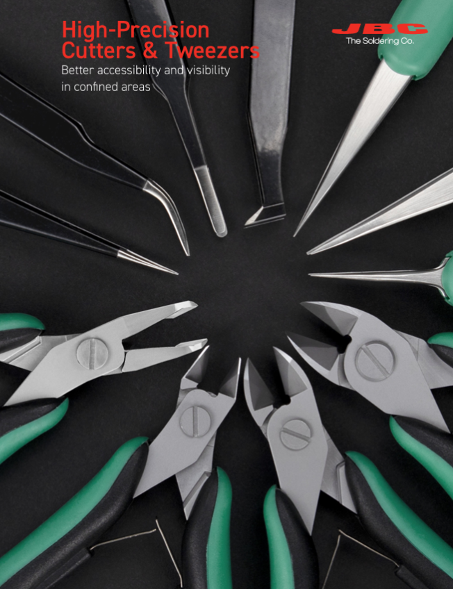 JBC Brochure High-Precision Cutters & Tweezers