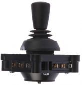 Apem 1D1-5D-15-00 джойстик, 1 pole, 2 axes, 4 A 30 VDC, Cylindrical handle, switching