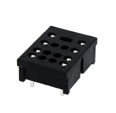 IDEC SM2S-62 клемна колодка, Double pole, PCB mount socket