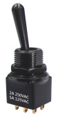RS PRO 8200523 тумблерний перемикач, PCB Mount, On-On-On, DPDT