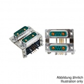 Conec 13-001013 Combination D-SUB Dual Port connector