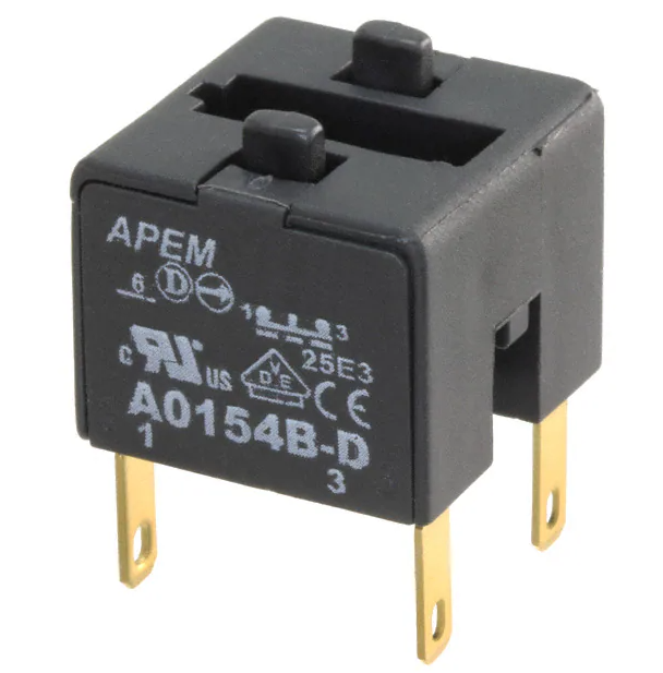Apem A0154B-D контактний блок, 2 pole