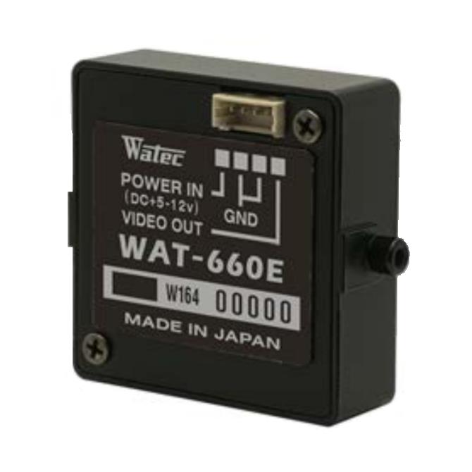 Watec WAT-660E (P3.7) ультра-компактна відеокамера 1/4” CMOS, analog B/W, 480TVL, pinhole f3.7, 0.01 lx