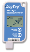 LogTag VaxTag+ реєстратор температури, -30 до +60 °C, LCD, USB, PDF, WHO PQS, IP65