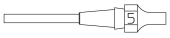 Weller T0051325499 XDS 5 насадка для розпаювання для DSX 120, WXDP 120, WXDV 120