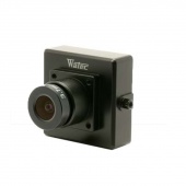 Миниатюрная HD-SDI цветная камера день-ночь Ватек WAT-30HD (G3.7), с матрицей CMOS 1/3 дюйма, с встроенным объективом f3.7
