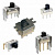 Apem серія повзункових перемикачів G SERIES, 1-2 pole, 3 A 30 VDC, ON-ON, ON-OFF-ON, Telecom grade, bracket mounting