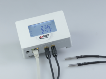 Comet TA4621 Ethernet-датчик для двох зондів Pt1000, 2 канали