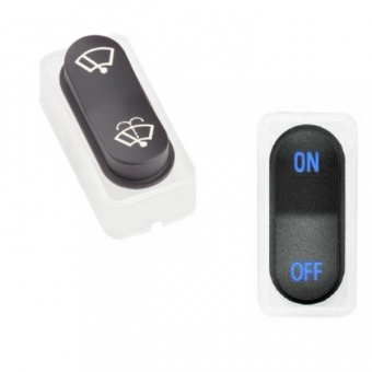 MEC Rockermec перемикач на друковану плату, IP67, LED