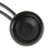 Apem ILP3FAD2 кнопка, Ø 12 mm, Momentary (NO), black actuator, 2 A 24 VDC, IP67