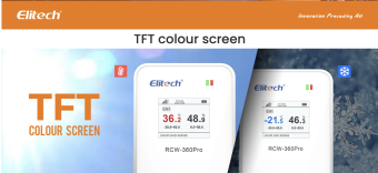 Elitech RCW-360Pro-TDE реєстратор температури, 2ch, -40 до +80 °C, Multi-Use, 4G+Wi-Fi, TFT, IP65