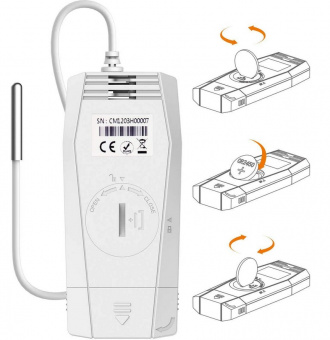 Elitech Tlog B100EL реєстратор температури, -196 до +150 °C, Multi-Use, PDF, USB, LCD, IP65