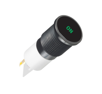 Apem Q14F1BYYRG12EDI102 світлодіодний індикатор , Ø14mm, bi colour layout, ON/OFF, IP67