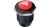 Apem FPAR1C1462C1113 кнопка, Ø 24 mm, Latching (OFF-ON), Illuminated, red led, 200 mA, 12VDC, IP69K