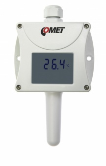 Comet T0110 датчик температури, 1ch, -30 to +80 °C, 4-20 mA, LCD, IP65