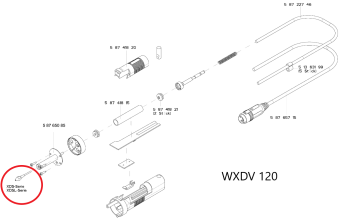 Weller T0051325099 XDS 1 насадка для розпаювання для DSX 120, WXDP 120, WXDV 120