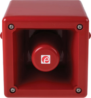 e2s IS-A105N-R звуковий оповіщувач, 16 → 28 V, 105дБ на відстані 1м, IP66