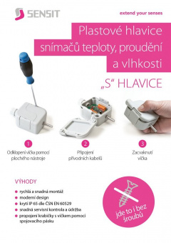Sensit SD116 датчик температури, -30 до +100 °C, ZACwire / TSic x06, IP 65