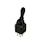 Apem 12246-2VX778 тумблер, MIL-STD, Ø 11.9 mm, 2 pole, ON-ON, 2 A 250 VAC- 4 A 28 VDC, 2 Locked position, IP67