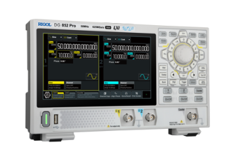 RIGOL DG852 Pro генератор сигналів, 50 МГц, 2 канали, 625 МС/с