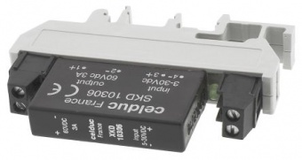 Celduc XKD11306D реле интерфейсное, 3A, 2-60VDC