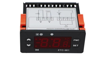 Elitech ETC-961 контроллер температури, -50 до 150℃, 8А, NTC/PTC - 2 метри