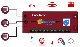 Lua Script автономна робота DAQ LabJack T-Series