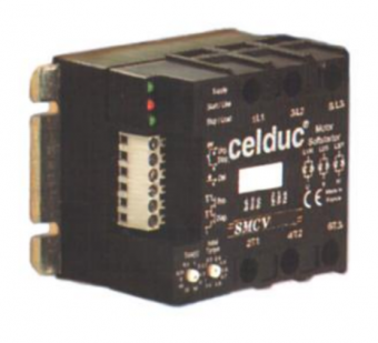 Celduc SMCV6080 трехфазное устройство плавного пуска, 3x16A, 200-480VAC, 13kW