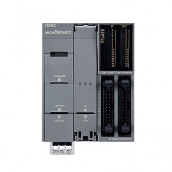 IDEC FC6A-D32K3CEE програмований логічний контролер (ПЛК) 32 IO, 16 транзистор (sink), 24 VDC