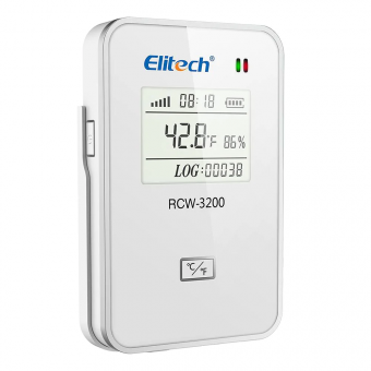 Elitech RCW-3200 TH реєстратор температури та вологості LoraWAN, -20 до +50 °C, Multi-Use, LCD, IP65