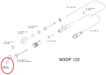 Weller T0051325799 XDS 8 насадка для розпаювання для DSX 120, WXDP 120, WXDV 120