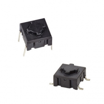 MEC серія кнопок на друковану плату MULTIMEC™ 5E, NO, NC/NO, 10 x 10 mm, IP67, 50 mA / 24 VDC, MIL-PRF-28855H