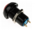 Apem IPR1SAD6 кнопка, Ø 12 mm, Latching OFF - ON, red actuator, IP67