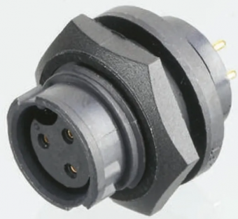 Switchcraft EN3P3FPX роз'єм, Receptacle, 3 Female Pins, 250V, 7,5A, IP66/IP68