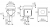 Apem IQC3S412 кнопка, Ø 16 mm, Momentary (NO), Snap-in, blue actuator, 200 mA 48 VDC, IP54