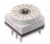 Apem PT65703 поворотний перемикач, 200 mA 42 VDC, -20°C - +70°C, 16 position, Hexadecimal, washable