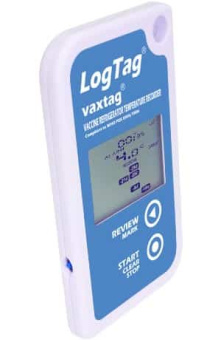 LogTag VaxTag реєстратор температури, -30 до +60 °C, LCD, IP65