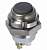 Apem IZMR3S42N кнопка, Ø 16 mm, Momentary (NO), black actuator, 200 mA 48 VDC, IP67